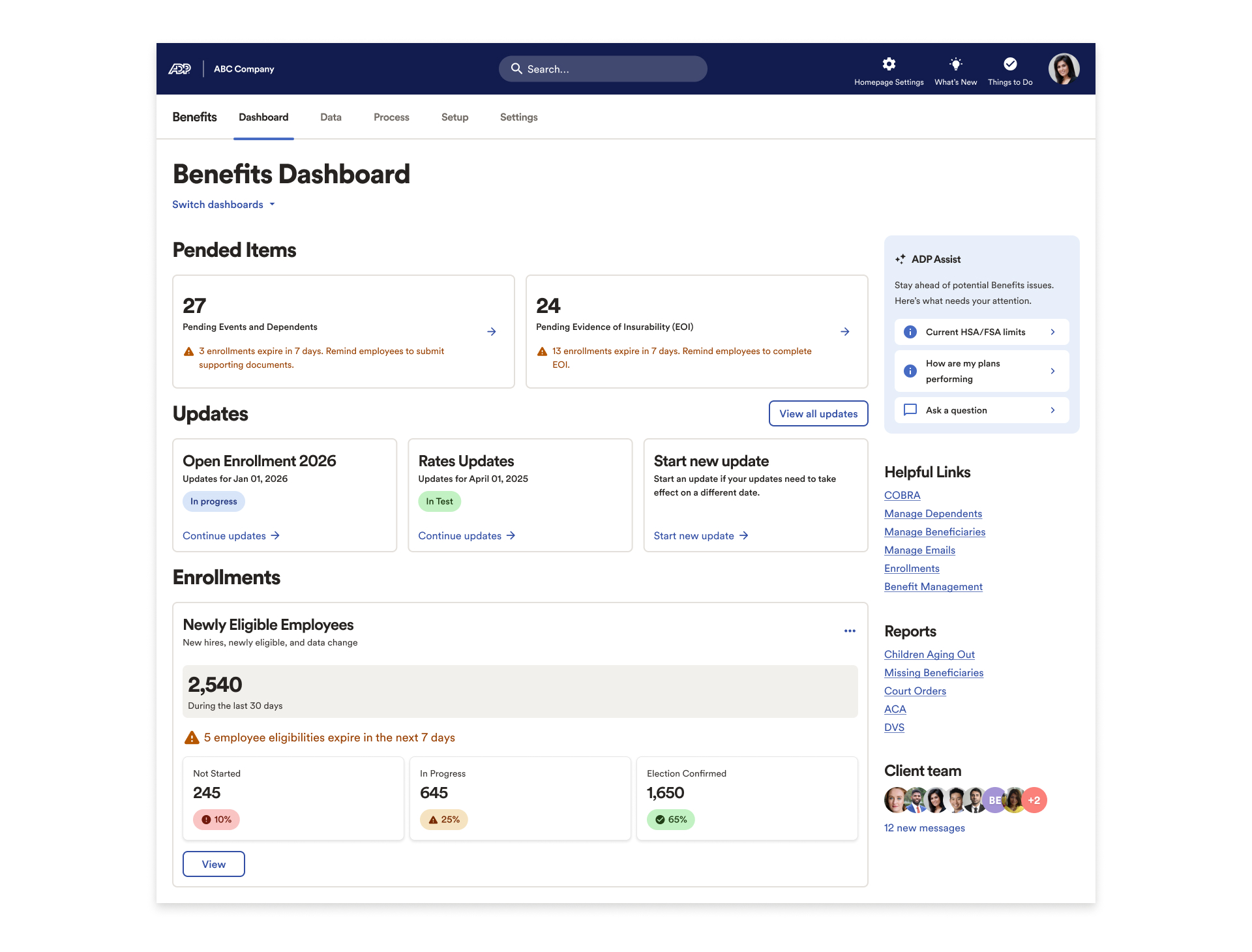 Protected: ADP Benefit Practitioner Self-Service Experience (Benefits and Plans)